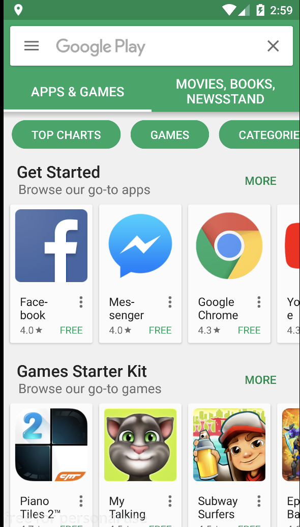 google play store on genymotion